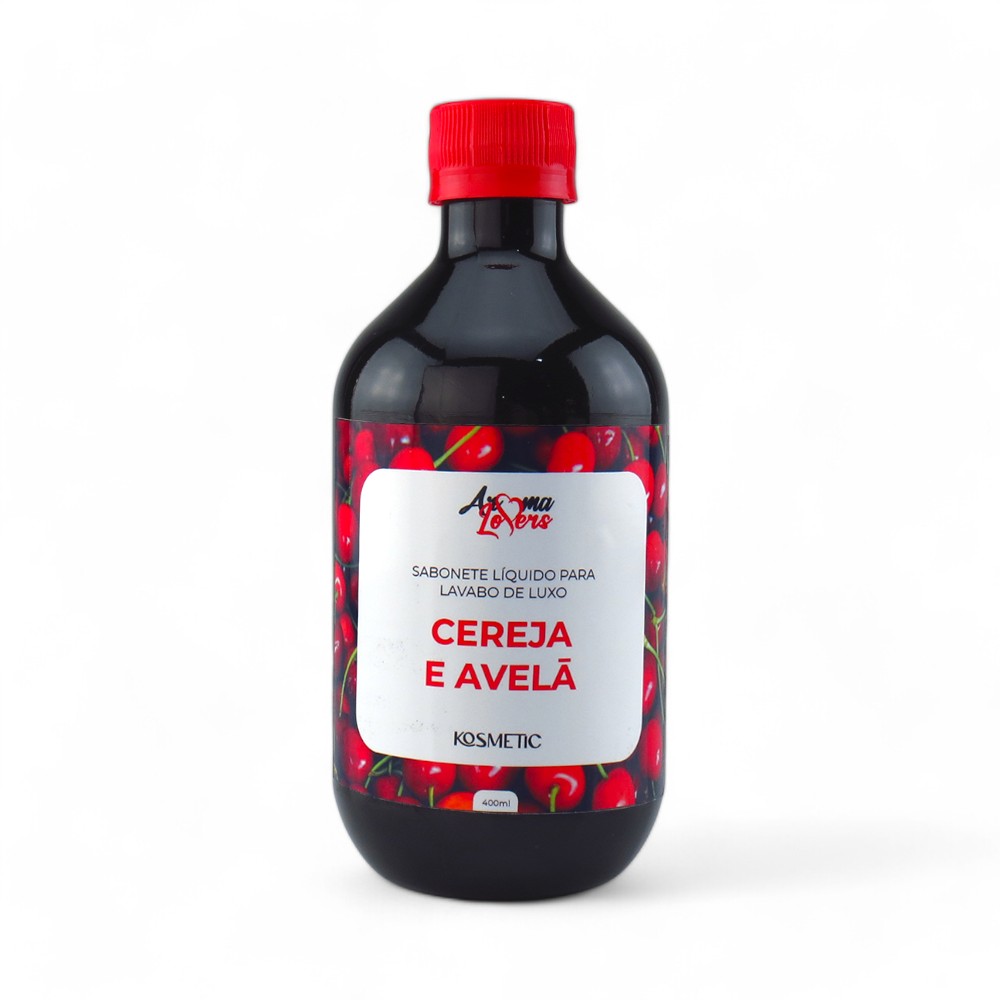 Refil Sabonete Liquido de Luxo Fragrancia:Cereja e Avela - 400ml