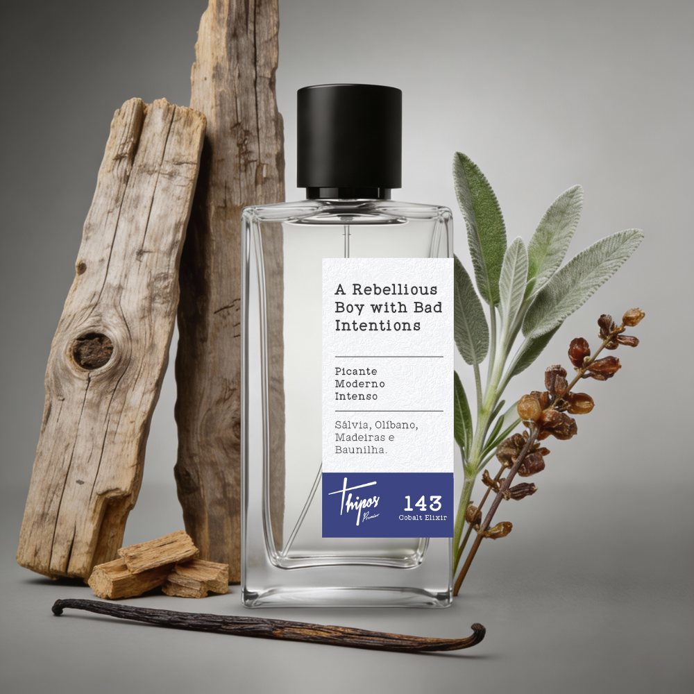 Perfume 143 - inspirado em Bad Boy Cobalt Elixir 100ml